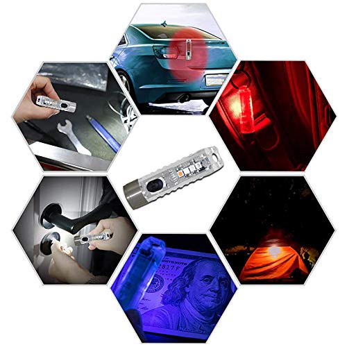 WINDFIRE Super Mini Keychain LED Flashlight, 400 Lumens, Rechargeable - Image 7