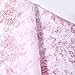 120 Sheets Pink Floral Tissue Paper Chinoiserie Gift Wrapping Paper Vintage Pink White Flowers Packaging Patterned Bulk for Baby Shower Wedding Birthday Party Decor, 14 x 20 Inch