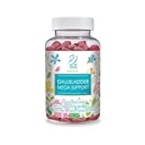 ACTIF Gallbladder Mega Support with 25+ Factors, 10 Billion CFU Probiotics, Bile Support – Made in The USA, 60 Gummies, Strawberry Flavor