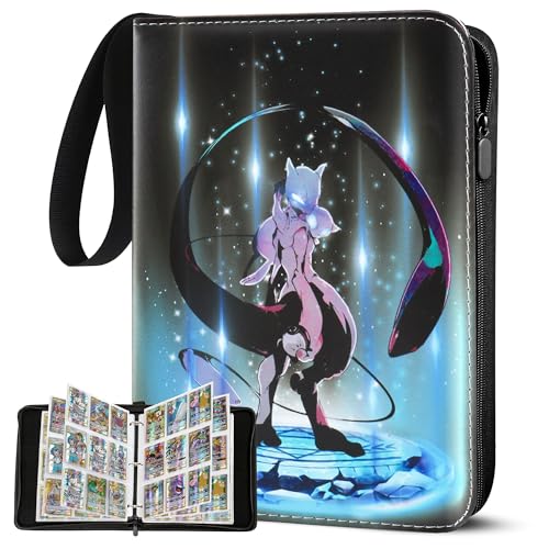Herritozl Groß Sammelalbum für Pokemon Karten - 50 Seiten 900 Karten Album