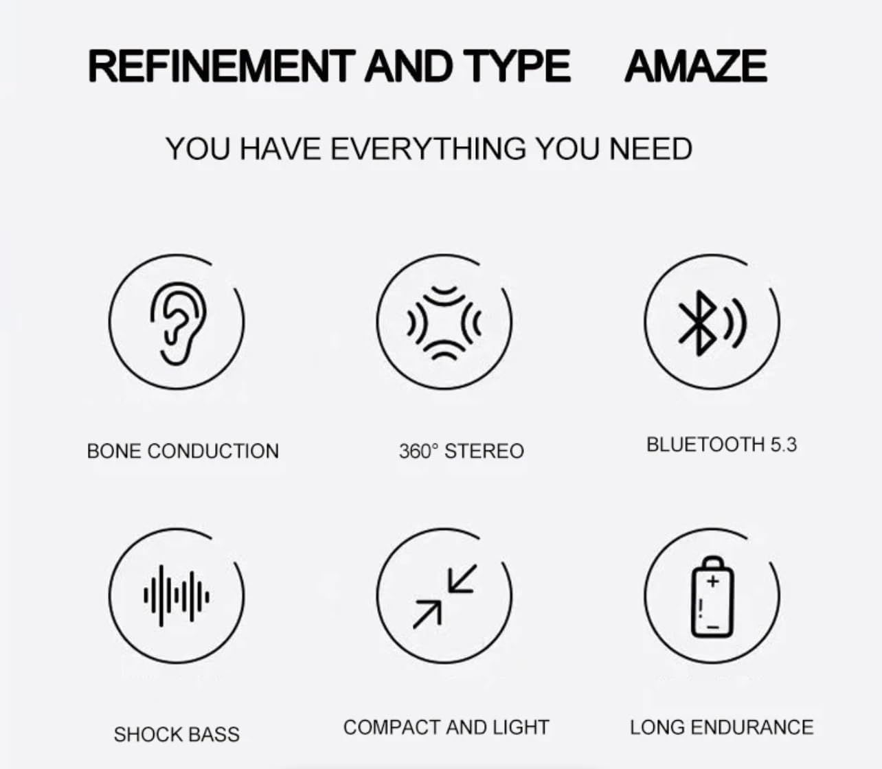 Wireless Resonance Speaker, Bluetooth 5.3, Bond condiction, Loud and Clear Shock Bass, for Indoor and Outdoors Can be Used Single or paired to Same Phone, Tablet, pc - Image 4