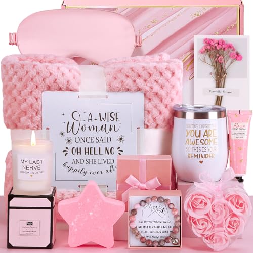 Best Friend Birthday Gifts for Women, Funny Friendship Gifts for Friends Female Bestie BFF Sisters,...