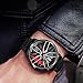 Imagen de MIDYUID Reloj en Forma de llanta Reloj Deportivo 3D para Rueda De Coche para Hombre Reloj Deportivo Impermeable De Moda Hombre con Reloj De Cubo De Llanta