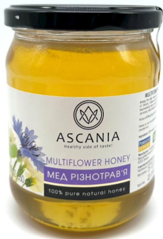 Miel Ascania Natural 650 g en Frasco de Vidrio miniatura 1