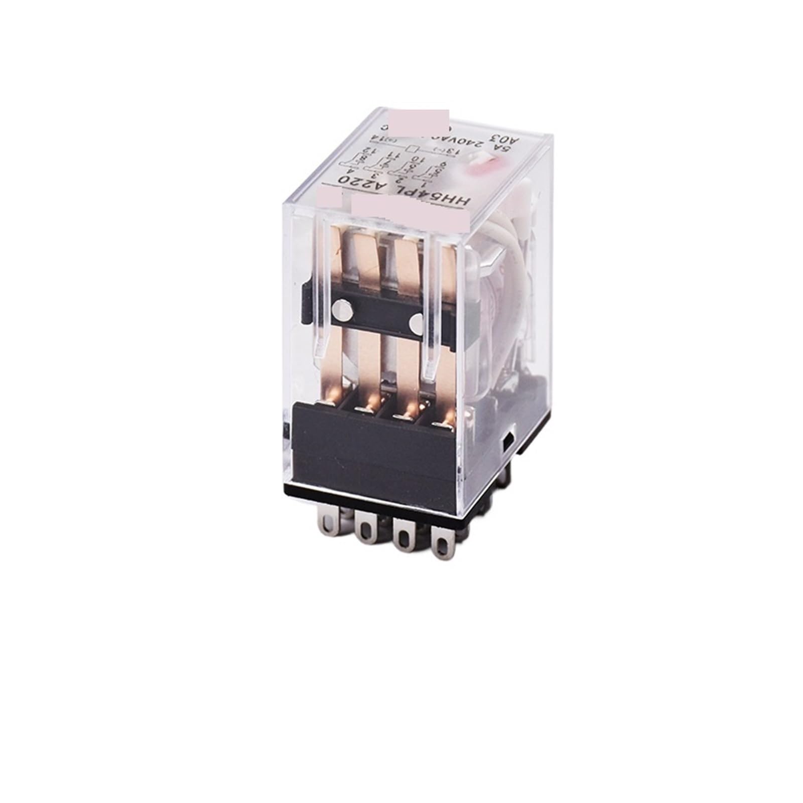 Relais de commande HH54P 14 broches pour armoire électrique DC12V 24V - 2