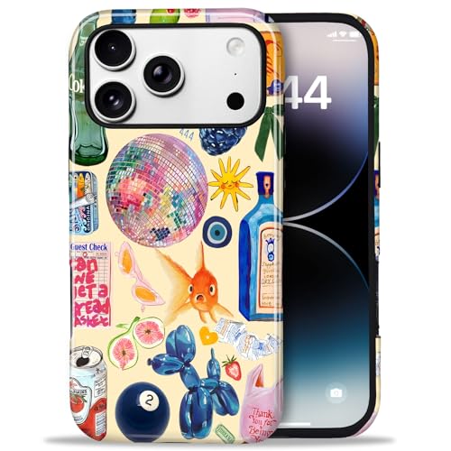 Coque esthétique d'été iPhone 17 Pro Max le cadeau charmant pour femme et fille
