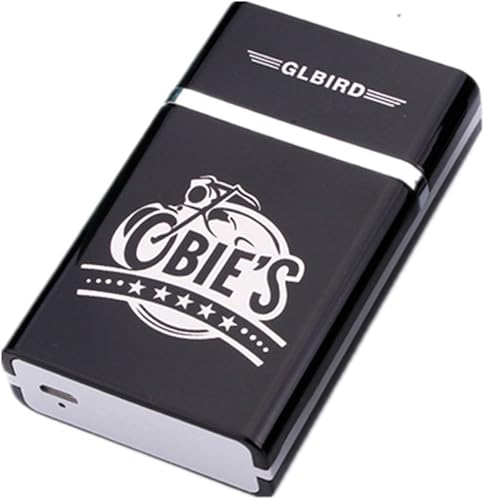 Bestwishes2u 1 unids USB recargable encendedor caja titular para mujeres/sin llama electrónico recargable USB encendedor -hombre regalo