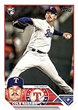2023 Topps Update Series #US156 Cole Ragans NM-MT RC Rookie Texas Rangers Baseball Trading Card