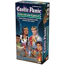 Castle Panic Crowns and Quests | Expansion | Board Game for Adults and Family | Cooperative | Ages 8+ | for 1 to 6 Players | Average Playtime 45 Minutes | Made by Fireside Games