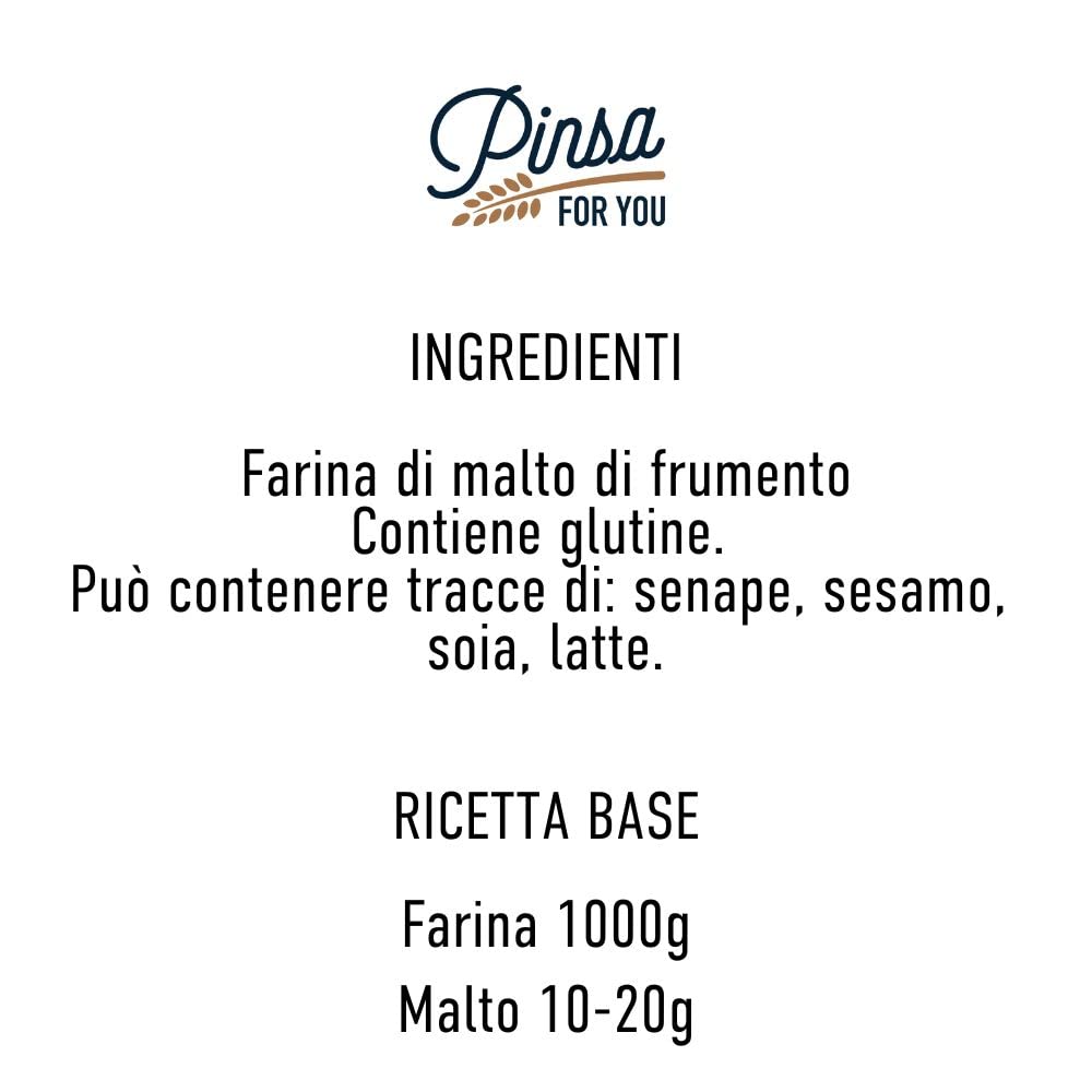 Malta diastásica en polvo para pan y pizza 500 g