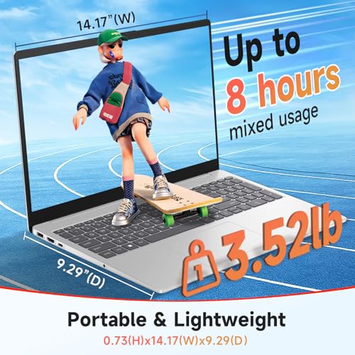 Image of HP 15.6 inch Touchscreen Laptop for Business & Student, Intel 13th core i3 1315U(Up to 4.5GHz), 250 Nits Display, Windows 11 Pro & Copilot AI, Wi-Fi 6 & BT 5.3, Fast Charge (32GB RAM | 1TB SSD)