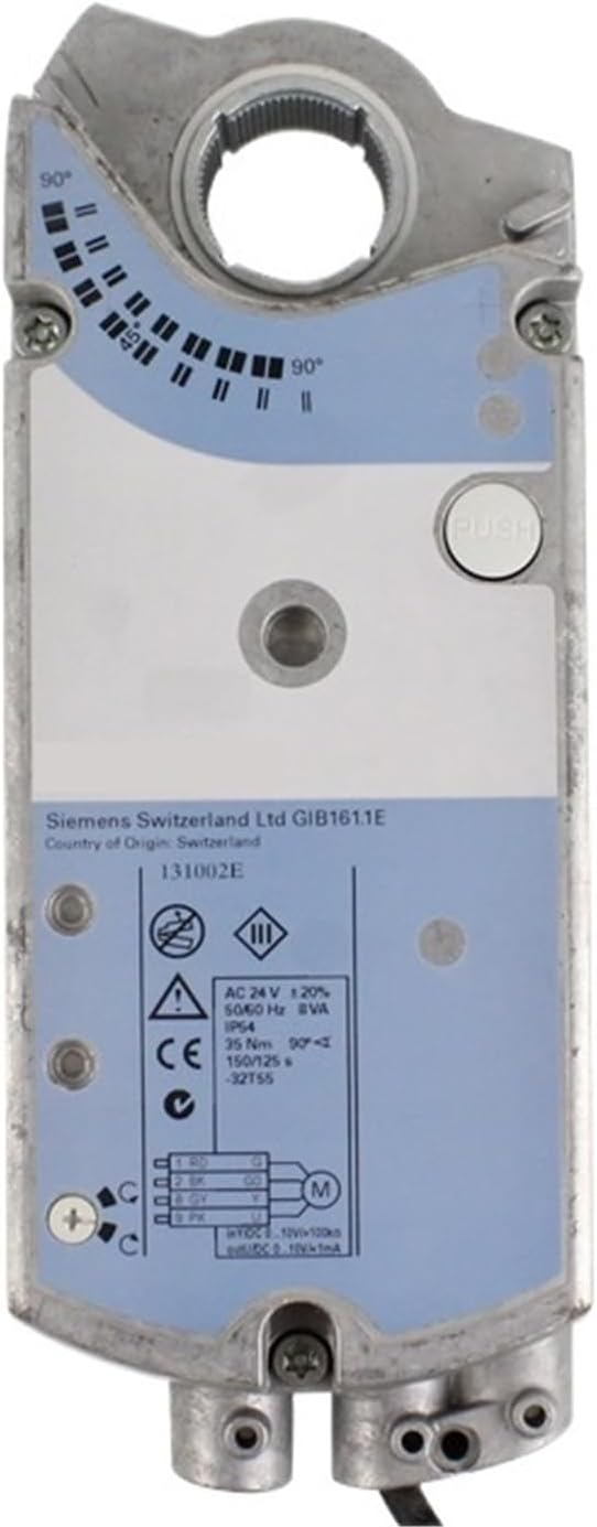 1Pcs Air Damper Actuator GIB161.1E Ventilation and Air Conditioning Plants to Regulate and Shut Off Dampers