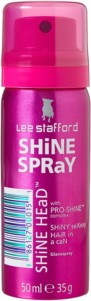 Travel Size Shine Hair Spray | Styling Collection - Mini Lightweight Smoothing Gloss Mist for Shiny, Anti Frizz Static Hair, Humidity Control & Protect from Heat, for Men & Women, 50 ml