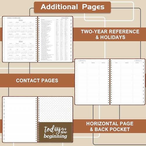 Poluma PUZSTGYHZY32 2025 Planner - Weekly & Monthly 2025 Planner thumb #4