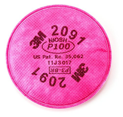 3M 2091 P100 Particulate Filter, 4 PCS 2 pairs