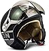 Produktbild Soxon® SP-325 Plus Black · Jet-Helm · Motorrad-Helm Roller-Helm Scooter-Helm Moped Mofa-Helm Chopper Retro Vespa Vintage Pilot Biker Helmet · ECE 22.05 Visier Schnellverschluss Tasche S (55-56cm)