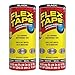 Flex Tape Rubberized Waterproof Tape, 8 inches x 5 feet, Black (2 Pack)