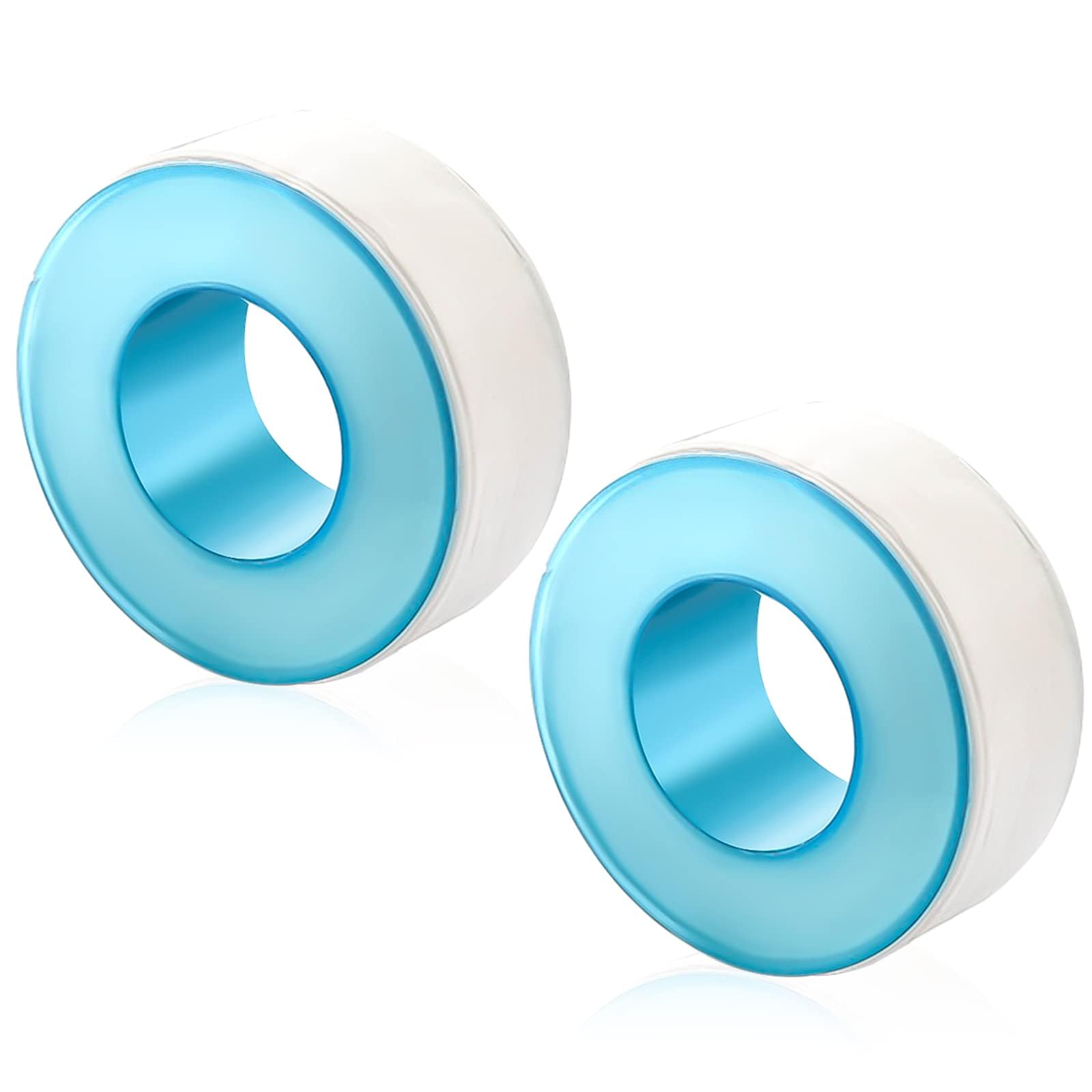 PTFE Tape, 2 Rolls Plumbers Sealant Tape 20 Meters Water Tapes for Leaking Pipes Joint Shower Head Hosepipe Taps White