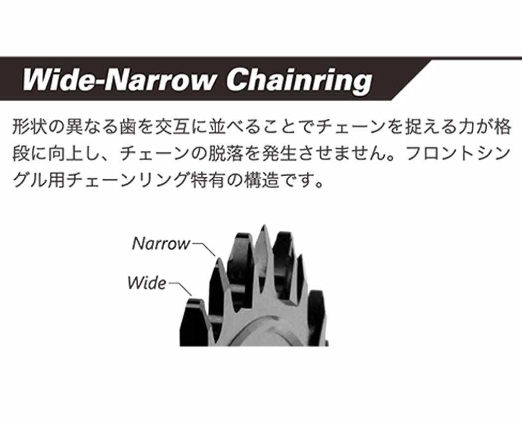 Amazon | SUGINO(スギノ) CYCLOID SINGLE CY5-SWN チェーンリング(5