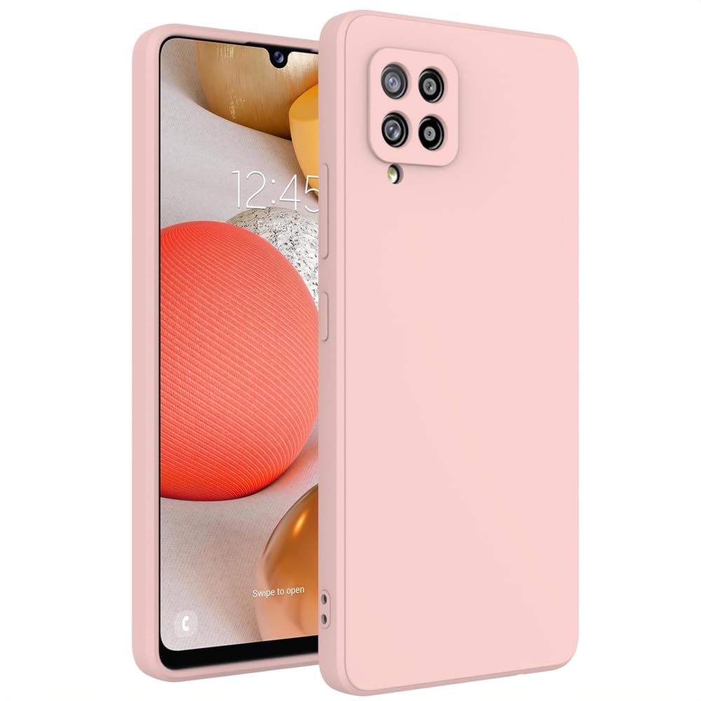for Samsung Galaxy A42 Case Pink, Scratch Resistant with Soft Touch, Slim Thin Phone Cover for Samsung Galaxy A42