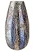 Produktbild GILDE Blumenvase Vase aus Metall - Deko Wohnzimmer Geschenk für Frauen Geburtstag Muttertag - Farbe: metallic braun Höhe 39 cm