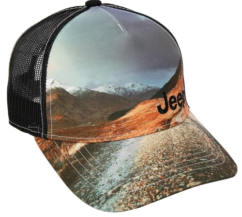 Chapeau de montagne noir Jeep idéal pour randonnée et bivouac en plein air