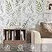 Laatse Green Leaf Wallpaper Peel and Stick 17.5