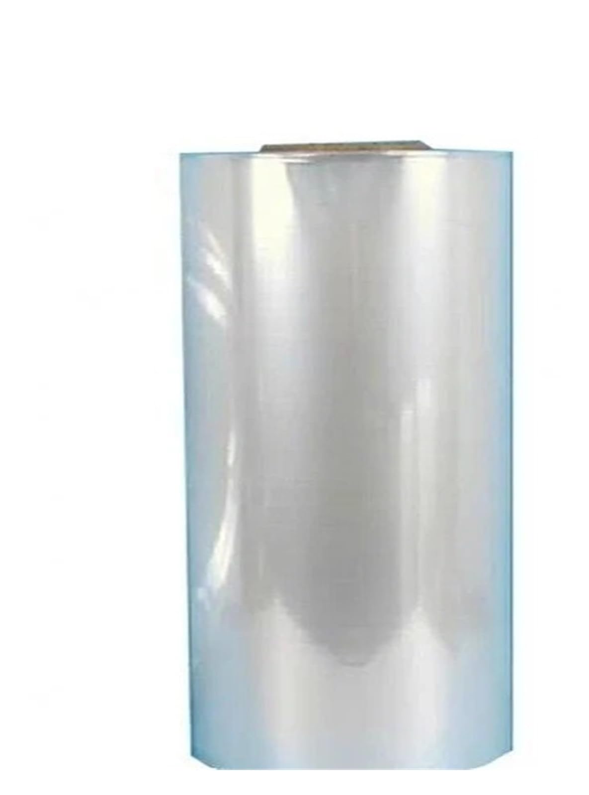 Folia termokurczliwa PE, cylindryczne folie termokurczliwe, szklane opakowanie wodne, folia z tworzywa sztucznego, pogrubiona, kurczliwa torba do pakowania (szerokość 38 cm, 1,5 kg)