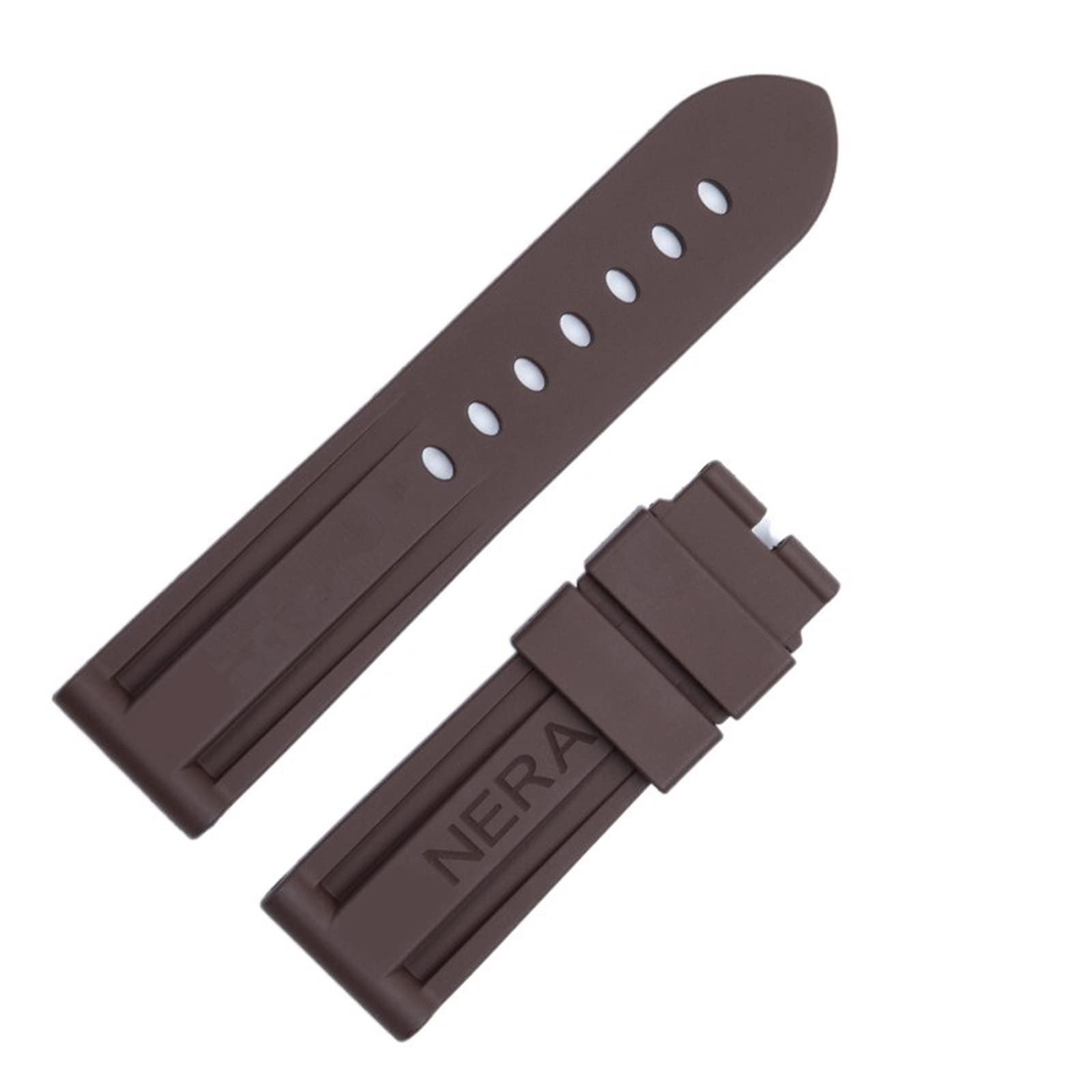 Fluor Gummi 22mm 24mm Uhrenarmband Silikon Uhrenarmband Für Panerai Uhrenarmband