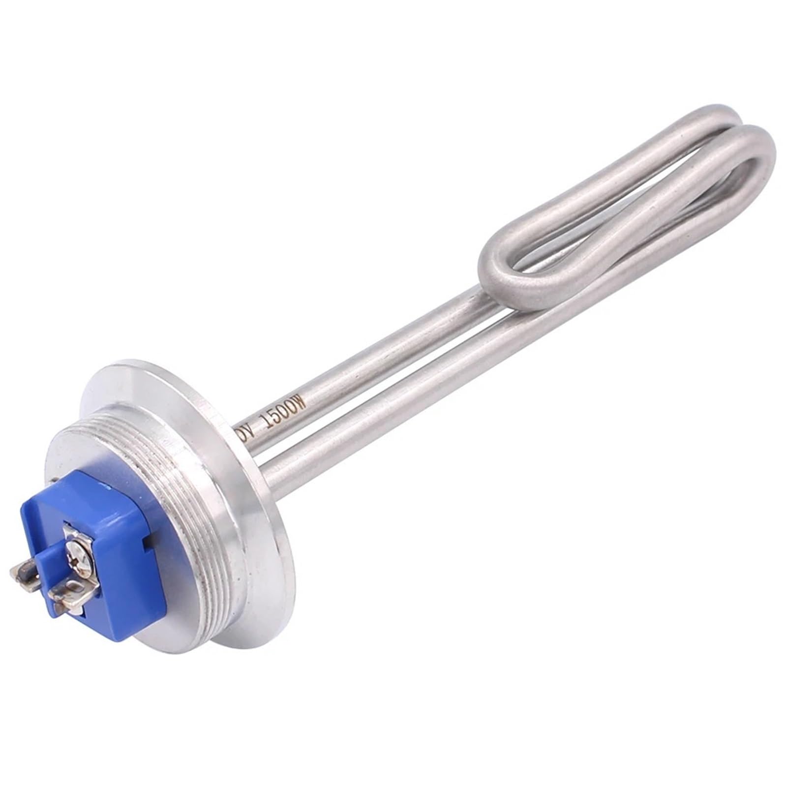 120 V 1500 W/1650 W Heizelement for Einschrauben, zusammenklappbar, Tauchwasserrohr, 2 Zoll Tri-Clamp-Heizung, 1 Stück(With clamp and set,120V X SUS CAP_1650W)
