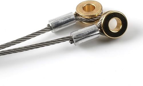 Miniatura 5 de Whiting Todco - Cables de puerta enrollable para puerta de camión (par) de 110 pulgadas con ojo de 516 pulgadas