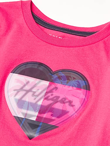 Image of Tommy Hilfiger Girls Sequin Flag Tee (Big Kids)
