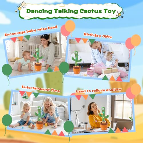 Talking Cactus Toy for Babies & Toddlers - Save with Code UYYJ3PRE - Image 6