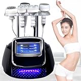 Macchina Dimagrante Corpo a Cavitazione 80k, Macchina Di Bellezza per Perdita Di Peso Con Cavitazione Sottovuoto, Macchina Dimagrante Bruciagrassi Con 6 Sonde E Schermo LED 7" per Tutto Il Corpo