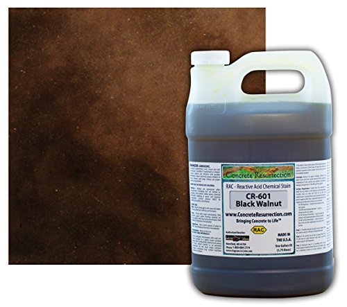 Concrete Resurrection CR-605-1G Concrete Acid Stainsemi-Transparent Professional Grade Cement Stain thumb #1