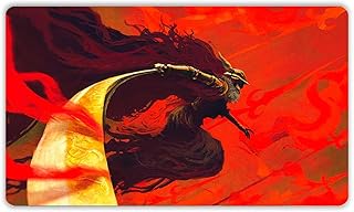 Malenia Blade of Miquella (Stitched) - Elden Ring, Dark Souls Playmat - Compatible for Magic The Gathering Playmat - Play MTG, YuGiOh, TCG - Original Play Mat Art Designs & Accessories