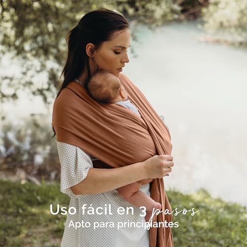 Miniatura 7 de Boba Portabebés Para Recién Nacidos Portabebés Original Para Recién Nacidos Y Bebés De Hasta 35 Libras Portabebés Manos Libres Eslinga Elástica Para Recién Nacidos Y Recién Nacidos Zorro