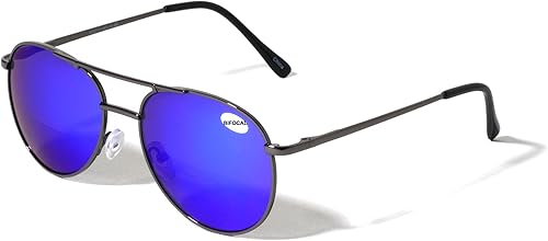 Miniatura 6 de V.W.E. Gafas de lectura clásicas de metal - Lector de lágrima con bisagra de resorte