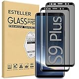✅【Se Ajusta Perfectamente】 - Especialmente diseñado para Samsung Galaxy S9 Plus. Se adapta perfectamente a su pantalla y ofrece una gran protección para su iPhone. usan vidrio altamente transparente, más claro que las pantallas de privacidad ordinarias, alivia sus ojos de la fatiga. Nota: aumente el brillo de la pantalla la primera vez que la use.