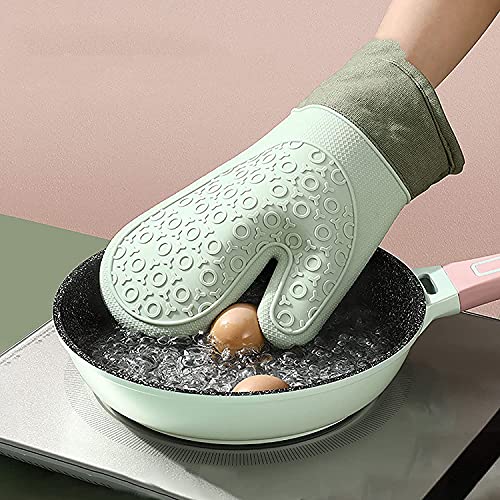 Guantes silicona aislantes térmicos para horno microondas resistentes 5