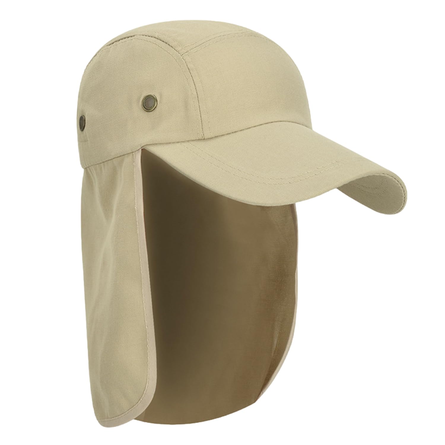 SEMINISMAR Gorras y Sombreros Protección UV,Sombrero con protección para el Cuello,Gorra de Pesca Plegable Gorra,Gorro Pescador Hombre,Sombreros para el Sol,Hombres y Mujeres,Kaqi