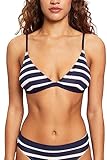einhakbarer Rückenverschluss ESPRIT Damen Brela Beach Rcs Pad.bra Top Bikini, Navy 3, B EU