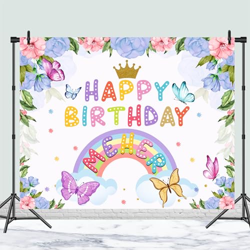 Image of Personalized Kids Birthday Banner Backdrop | Custom Name Party Decoration | 50+ Theme Birthday Background | Photo Booth & Stage Decoration for Kids