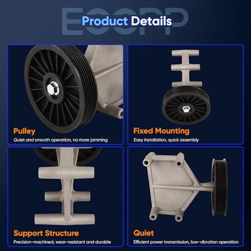 Image of ECCPP A /C Compressor Bypass Pulley Fits for Hyundai Santa Fe 2.7L 2001-2006