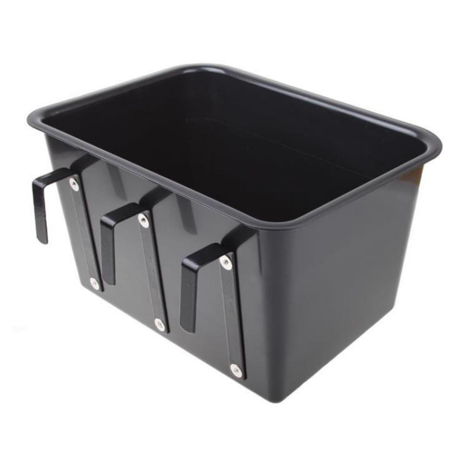 Horse Feed Bucket Horse Feeder Bin Easy to Clean Stall Feed Bucket for Stable, Barn-image-36