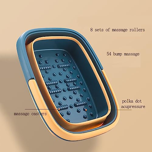 Bañera portátil plegable para pies con masaje miniatura 5