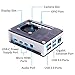 immagine 3GeeekPi Raspberry Pi 4 Custodia con Ventola, dissipatore di Calore Raspberry Pi, Alimentatore Raspberry Pi 5V 3A, Ventola Raspberry Pi 4 per Raspberry Pi 4B (Nero/Bianco)