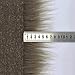 Faux Fur Fabric Square Patches for Crafts, Sewing, Costumes, Seat Pads (Dark Brown, 10 x 20 Inch)