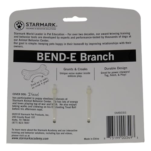 StarMark Bend-E Branche Large accessoire flexible et incassable pour chien