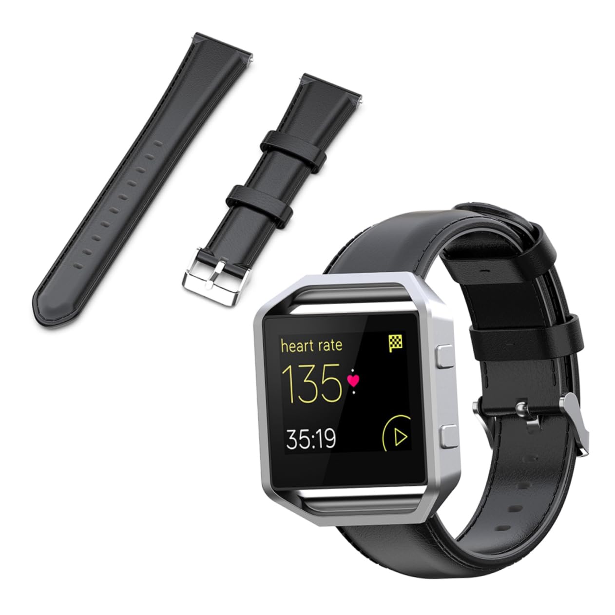 UKCOCO 3piezas Correa De Pu Para Reloj Inteligente Blaze Pulsera De Joyería Unisex Banda Ligera y Duradera Compatible Estilos y Ocasiones Especiales
